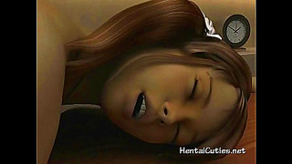Voluptuous Cartoon Goddess Rides Couch Wildly in Sultry Hentai Dream