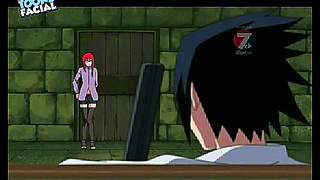 Karin Moans as Sasuke Claims Her in Hot Naruto Hentai Action