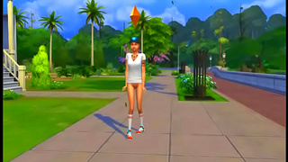 Alluring Walk Sparks Hot Tryst in Vibrant Hentai Universe