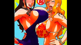 Robin Ignites Flames of Lust in Hot One Piece Hentai Tryst