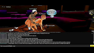 Inked CMC Nights: Hot 3D Hentai Action Featuring IMVU Avatar Encounters