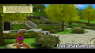 Foxy Ebony Beauty Dominates Crowded Park Tryst – Hot Hentai Action