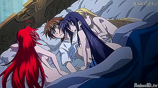 Sultry Anime Vixen Seduces Brave Warrior in Fiery HD Encounter