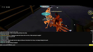 Nicky V Surrenders to Wild 3D Hentai Gangbang Pleasures