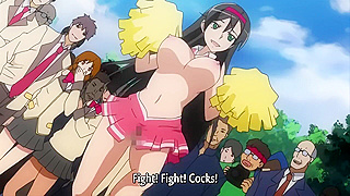 Overwhelmed Student Succumbs to Horny Classmates Gangbang Lust