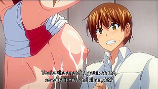 Curvy Athlete Teased Pleasured by Hung Dude in Hot Hentai Action