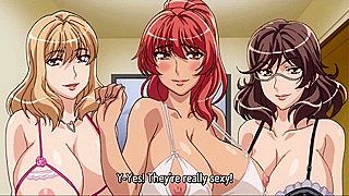 Blonde MILF Takes Charge in Steamy Three-Way With Horny Redhead Brunette