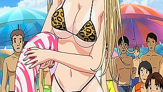 Blonde Bombshell Gets Wild Anal Ride on Crowded Beach in Broad Daylight