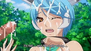 Doggirl Gulps Massive Dick in Wild Blowjob - Furry Hentai Fantasy Unleashed