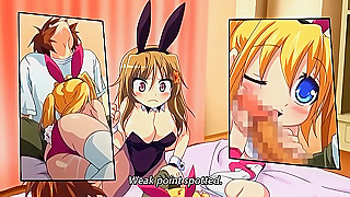 Bunny Boys Ignite Wild Threesome Fun in Steaming Hentai Fantasy