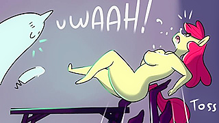 Pony Girl Rides Wild Dildo Fantasy in Hot Hentai Encounter