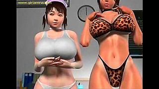 Voluptuous 3D Nurse Pleasured by Eager Men in Steamy Hentai Orgy