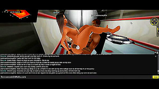 IMVU Beauties Ignite Hot 3D Sex Rendezvous Among the Stars