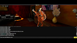Goddess Allures Lone Gamer in Sensual 3D Fantasy Encounter