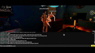 Diva Blue Seduces Her Lover in a Sizzling 3D Hentai Bedscene Romance