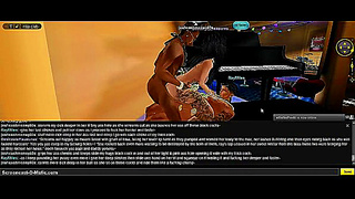 Nitees Hot 3D Hentai Adventure – IMVU DP CMC Seduce in Wild Night Scenes