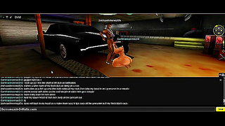 Carmiia Takes Control in Hot 3D DMV Fantasy Sexcapade Inspired by IMVU