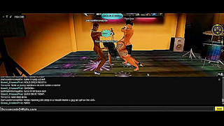 Horny Babe Takes On Chaees Crew in Steamy IMVU 3D Hentai gangbang Exactly