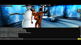 Angelic Seduction in 3D: Hot Anime Tryst in IMVU Realm