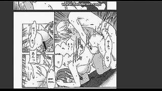 Busty Anime Babe Takes Huge Dick Hard in Hot Bedtime Fuck Fest