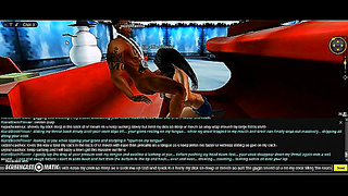 Kiaras Steamy Xmas Gift: Mind-Blowing Blowjob in Animated Lust Tale
