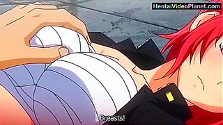 Curvy Anime Beauty Tempts Fate in Sensual Alien Outfit Fantasies