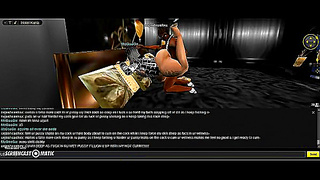 IMVU Lovers Ignite Passion in Glowing Fantasy Bed—Steamy 3D Romance Unfolds