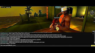 Anita Delivers Steamy Blowjob to Her Man in Hot IMVU RoleplayFantasy