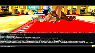 Blonde Beauty Dominates in Hot 3D Animated Hentai Encounter