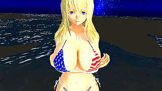 Breathtaking 3D Babe Ignites Hot Cartoon Tryst With Sensual Curve Appeal