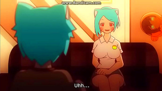 Anime Beauty Rides Hard in Steamy Hentai XXX Action Sequence