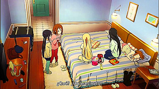 K-On! Girls Ignite Steamy Beats in Rehearsal Room Seduction Scene