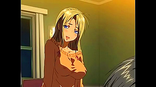 Mature Seductress Teases Young Virgin in Hot Hentai Fantasy Scene