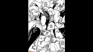 Sasukes steamy ride with SakumaXX ignites fiery passion in wild anime beats