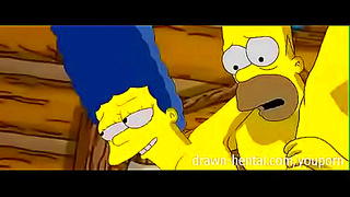 Marges Wild Romantic Escape in Hot Animated Cabin Adventure