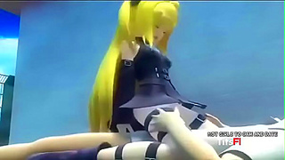 Blonde Beauty Ravaged in Wild 3D Hentai Tryst