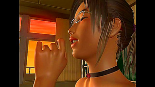 Voluptuous Tutor Seduces Young Pupil in Spicy 3D Anime Fantasy