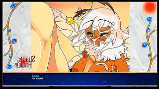 Busty Bee Girls Spark Seductive Anime Tryst Under Moonlight