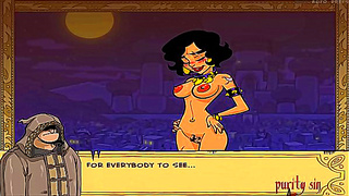Jasmine Succumbs to Jafars Forbidden Lust in Sensual Arabian Fantasy