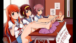 Alluring Anime Vixen Teases with Steamy Feet in Forbidden Pleasure Play