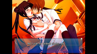 Teen Tempts Curvy Crush with Bold Kiss in Sizzling Anime Encounter