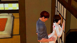 Ex Returns for Steamy 3D Hentai Reunion Full of Passion