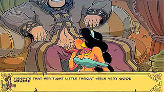 Jasmine Rides Genies Massive Shaft in Hot Desert Encounter