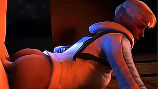 Curvy 3D Goddess Rides Wild Hentai Ride with Fiery Passion