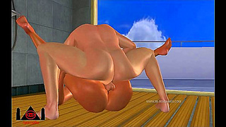 Julia Takes On Twin Lovers in Steamy 3D Hentai Adventure