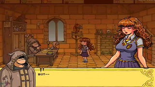Hermione Yields to Forbidden Lust with Prof. Snape in Seductive Anime Fantasy