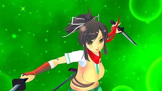Luscious Senran Kagura Girls Heat Up in Wild Hentai Encounter
