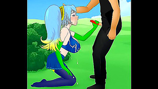 Sona Tempts Lonely Gamer with Lush Curves in Hot League Rendezvous