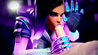 Shadows Forbidden Pleasure: Hot Blowjob in Wild Overwatch Tryst