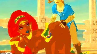 Link Surrenders to Urbosas Temptation in Sultry Desert Tryst